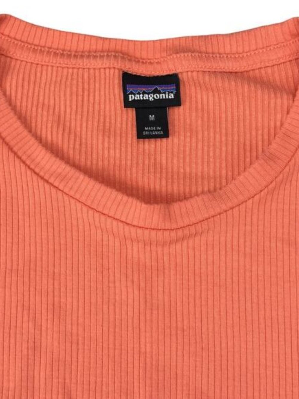 Patagonia Women’s Ribbed Knit Top Coho Coral - Picture 3 of 5